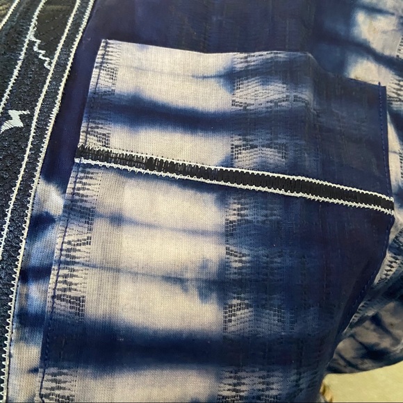 2-Piece Tie&Dye Embroidered Men Wear - Picture 2 of 3